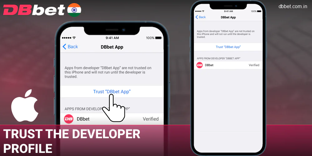 Authorize the DBbet IN installation
