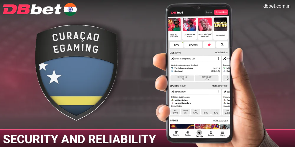 Legality of the DBbet bookmaker for Indians
